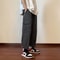 Unisex Cargo Pants, Loose Fit Streetwear, Solid Color Wide Leg Trousers, Trendy and Versatile