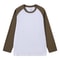 Retro Mens T Shirt Pure Cotton Long Sleeve Top Loose Fit US Style Splicing Shoulder Sleeve Design 6