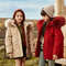 RAISE Girls Winter Jacket, Waterproof Duck Down Coat, Thick Warm Faux Fur Hooded Jacket for Kids 5-12 Years