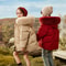 RAISE Girls Winter Jacket, Waterproof Duck Down Coat, Thick Warm Faux Fur Hooded Jacket for Kids 5-12 Years