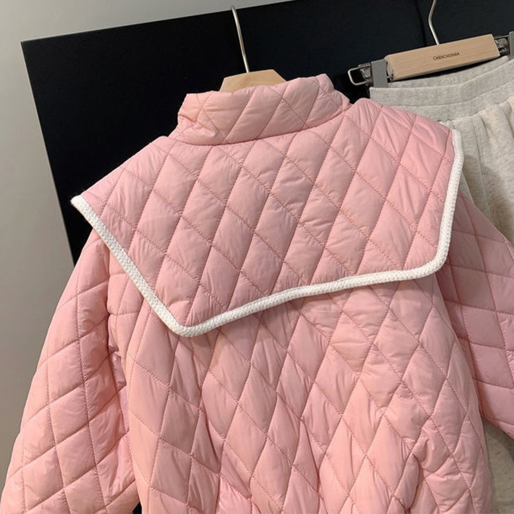 Winter Kids Jacket Warm Cotton Coat With Turndown Collar Thick Outerwear For Baby Girls And Childre 1