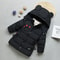 Long Version Winter Parkas for Kids, Warm, Thicken Windbreaker Jackets, Boys and Girls Toddler Outerwear Coats, Baby