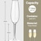 Floating Champagne Flutes Set Unbreakable Tritan Plastic Sparkling Wine Glasses For Pool Wedding Pa 2