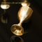 Pure Brass Goblet Elegant Copper Chalice Cup Metal Liquor Tumbler For Cocktails And Wine Party Glas 3