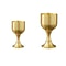 Pure Brass Goblet Elegant Copper Chalice Cup Metal Liquor Tumbler For Cocktails And Wine Party Glas 4