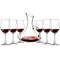 Luxurious Wine Decanter and Glasses Set, Household Red Wine Glasses for Enhanced Taste