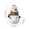 Small Christmas Scene Decoration Christmas Cute Snowman Tabletop Decoration InsStyle Christmas Orna 5