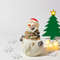 Small Christmas Scene Decoration Christmas Cute Snowman Tabletop Decoration InsStyle Christmas Orna 2