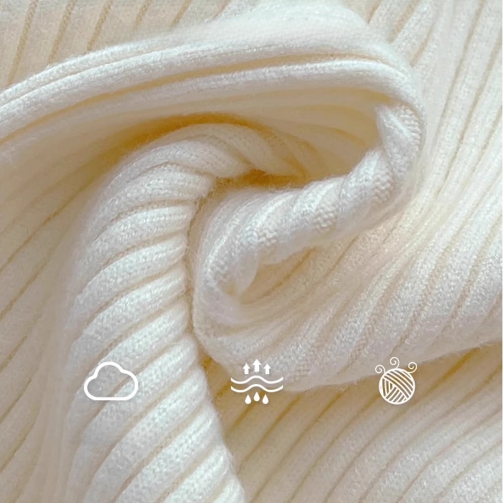 Women Long Sleeve Turtleneck Sweater, Chic Autumn Winter Knit Pullover, Solid Color Slim Casual Warm Jumper Top