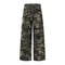 Autumn Winter Low Rise Jeans, Ladies Baggy Drawstring Mop Camouflage Pants Women American High Street