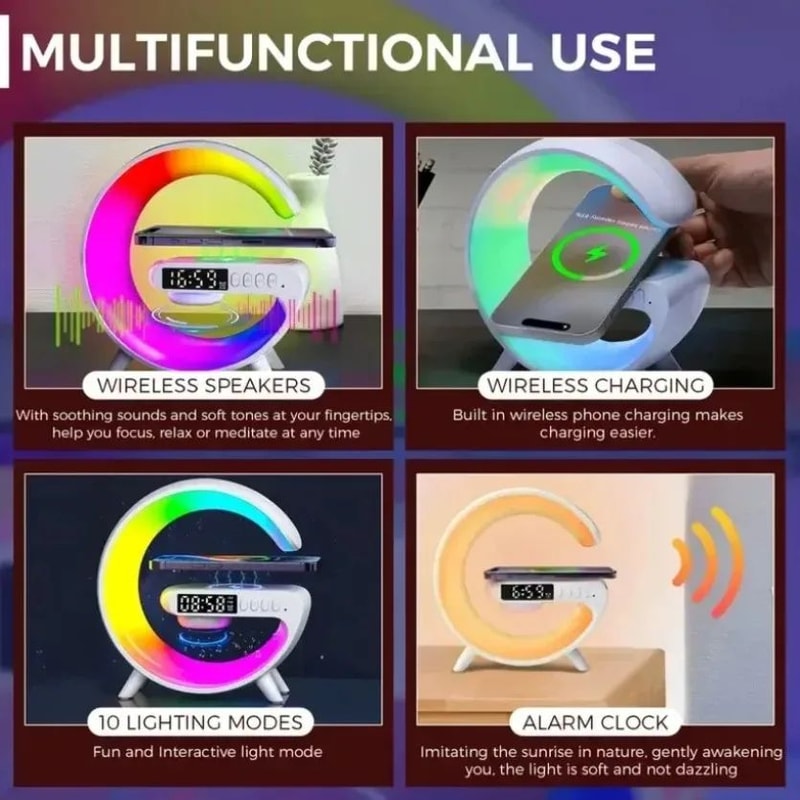 Wireless Charging Lamp