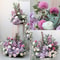 Floral Ball Customize Delphinium Rose Green Plant Leaf Wedding Decor Table Centerpiece Road Guide F 3