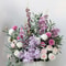 Floral Ball Customize Delphinium Rose Green Plant Leaf Wedding Decor Table Centerpiece Road Guide F 4