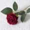 Realistic Artificial Roses Red Rose Flower Branch Fake Roses For Wedding Decor 6