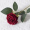Realistic Artificial Roses Red Rose Flower Branch Fake Roses For Wedding Decor 6