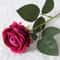 Realistic Artificial Roses Red Rose Flower Branch Fake Roses For Wedding Decor 10
