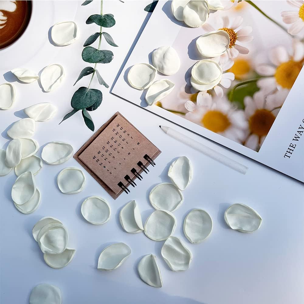 Ivory Silk Rose Petals Wedding Proposal Flower Girl Basket Aisle Runner Bridal Shower Mothers Day 1