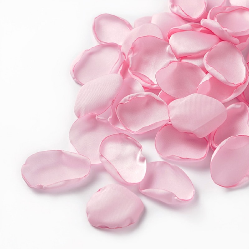 Ivory Silk Rose Petals Wedding Proposal Flower Girl Basket Aisle Runner Bridal Shower Mothers Day 9