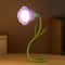 Creative Rechargeable Rose LED Desk Lamp Bendable Dimmable Flower Night Light With Brightness Memor 5