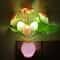 Energy Saving LED Night Light With Auto Sensor Rose Flower Mushroom Plug In Lamp For Bedroom Bathro 4