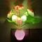 Energy Saving LED Night Light With Auto Sensor Rose Flower Mushroom Plug In Lamp For Bedroom Bathro 4