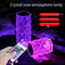 Creative Rose Crystal Lamp Romantic Touch Nightlight for Bedroom and Bedside