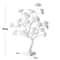 Rose Flower Tree Lights Willow Table Lamp Decor for Home Wedding Party Bonsai Tree Christmas Night Light Gift