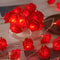 LED Rose String Lights Battery Operated Flower Garland Fairy Lights For Wedding Valentine Party And 9
