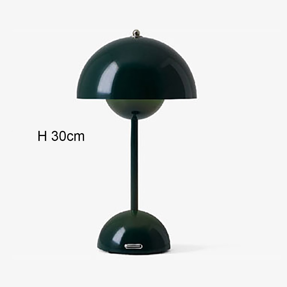Creative Study Office Table LED Lamp Minimalist Atmosphere Bedroom Bedside Decoration Flower Bud Ta 7