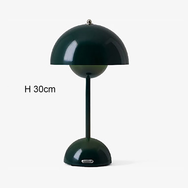 Creative Study Office Table LED Lamp Minimalist Atmosphere Bedroom Bedside Decoration Flower Bud Ta 7