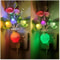 Rose Flower Mushroom LED Night Light Energy Saving Auto Sensor Lamp Plug In For Bedroom Bathroom Li 0