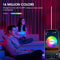 LED Corner Lamp Works Smart RGB LED Floor Lamp With Music Sync And DIY Colors 2