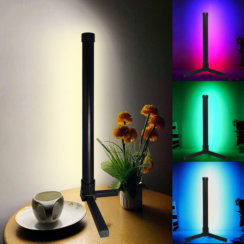 LED Corner Lamp Works Smart RGB LED Floor Lamp With Music Sync And DIY Colors 6