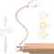 Portable LED Desk Lamp With USB Reading Light White Pink Black Flexible Easy Clip Night Lamp 4