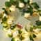 Flower Rose Night Lamp LED Battery Powered String Lights For Wedding Valentines Day Garland 3
