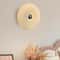Donut Glass Wall Lamp LED Ambient Light with USB Plug Touch Switch Tricolor Lighting for Living Room Bedside