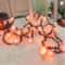 Battery Operated LED Rose String Lights Christmas Decorations Artificial Ivy Garland For Weddings A 2