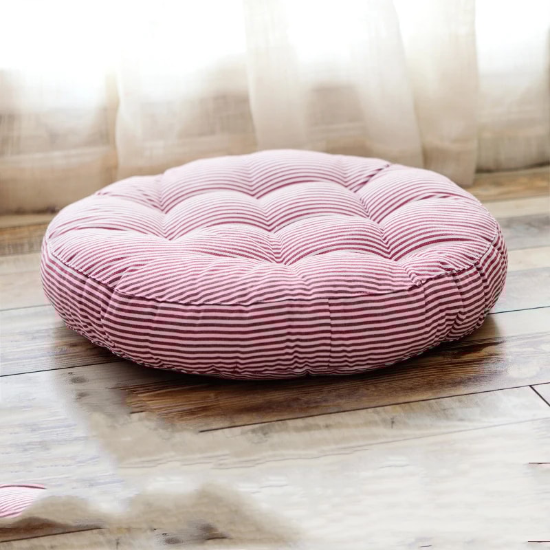 Office Chair Cushion Tatami Meditation Round Soft Cushion Sofa Throw Pillows Yoga Floor Mat Seat 0