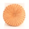 Lumbar Support Throw Pillow Hand Sewn Pleated 3D Velvet Pumpkin Cushion For Sofa Bed Chair 6
