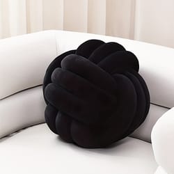 round ball pillows, soft plush knot pillow balls, decorative throw pillows for home decoration
