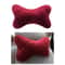 Breathable Velvet Car Seat Neck Pillow Memory Foam Headrest Neck Support Cushion 0
