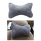 Breathable Velvet Car Seat Neck Pillow Memory Foam Headrest Neck Support Cushion 1