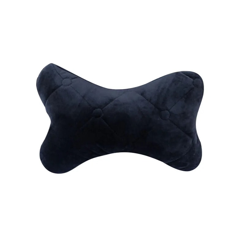 Breathable Velvet Car Seat Neck Pillow Memory Foam Headrest Neck Support Cushion 10
