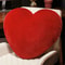 Solid Nordic Style Heartshaped Cushion Sofa Bed Back Cushion Soft Throw Pillow Bedside Cushion 4