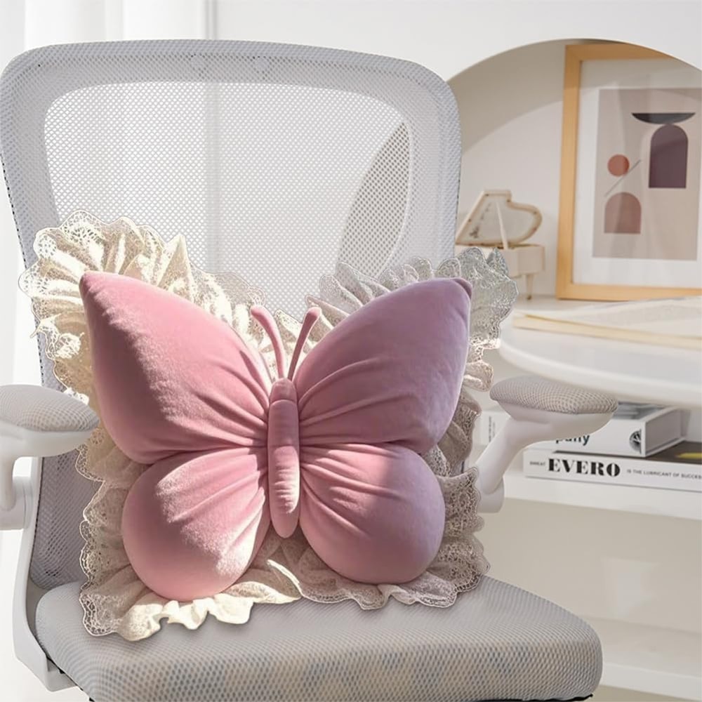 Bow Princess Pillow Sofa Cushion Living Room Bedroom Office Car Garden Decor 2