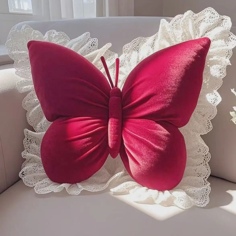 Bow Princess Pillow Sofa Cushion Living Room Bedroom Office Car Garden Decor 6