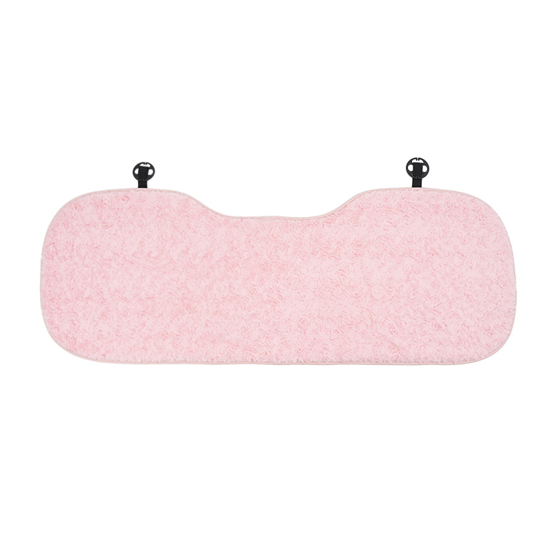 Simple Fashion Rose Plush Pink Car Cushion Autumn And Winter Warm Soft Comfortable Seat Cushion Uni 6