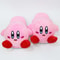 Winter Warm Anime Kirby Slippers Women Cartoon Cosplay Household Shoes Indoor Bedroom Kawaii Cotton Slippers