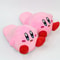 Winter Warm Anime Kirby Slippers Women Cartoon Cosplay Household Shoes Indoor Bedroom Kawaii Cotton Slippers