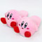Winter Warm Anime Kirby Slippers Women Cartoon Cosplay Household Shoes Indoor Bedroom Kawaii Cotton Slippers